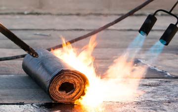 New End asphalt flat roofing repairs